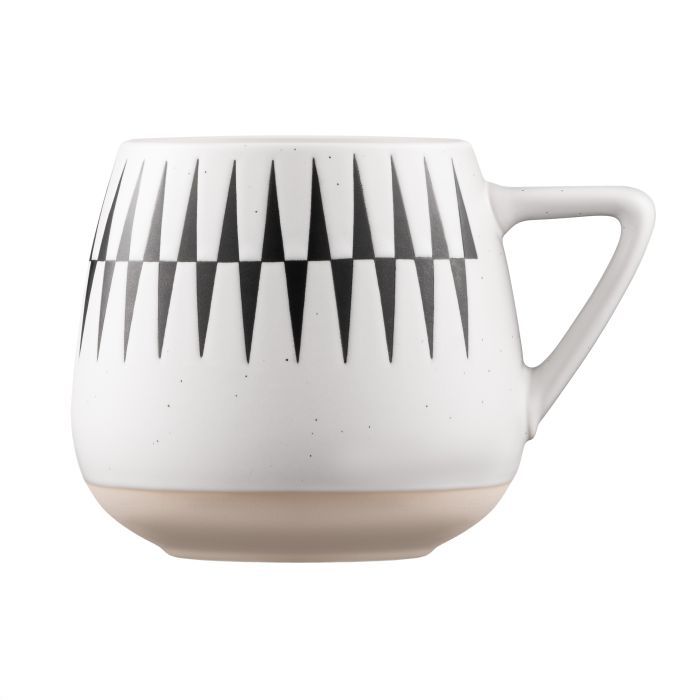 Чашка Ardesto Auro, 440мл, кераміка, білий (AR3033) зображення 2