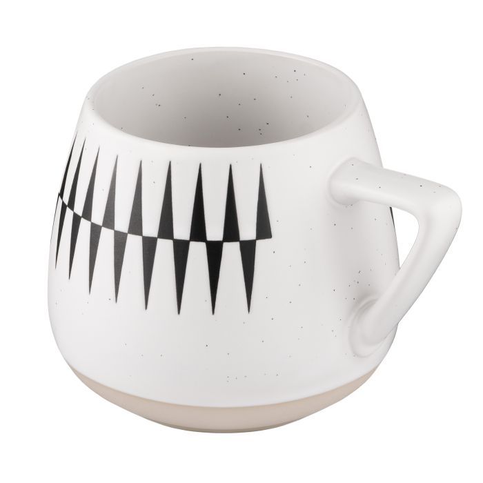 Чашка Ardesto Auro, 440мл, кераміка, білий (AR3033) зображення 3