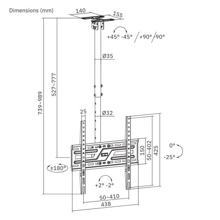 Кронштейн ITech Кронштейн ITech CELB-44S (CELB-44S) изображение 12