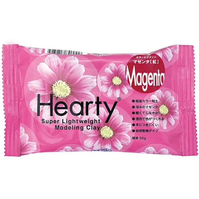 Пластика Padico NEW самозастигаюча Hearty, Маджента, 50 г (4902498712525)