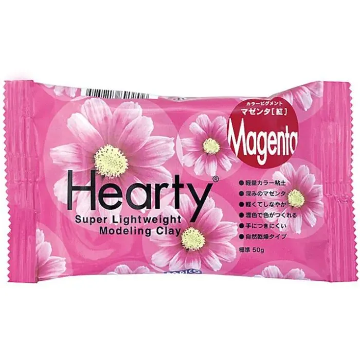 Пластика Padico NEW самозастигаюча Hearty, Маджента, 50 г (4902498712525)