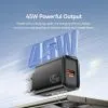 Зарядний пристрій Essager USB-A QC3.0 45W black (ECT45W-RPB01-Z) зображення 2