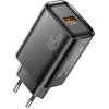 Зарядний пристрій Essager USB-A QC3.0 45W black (ECT45W-RPB01-Z)