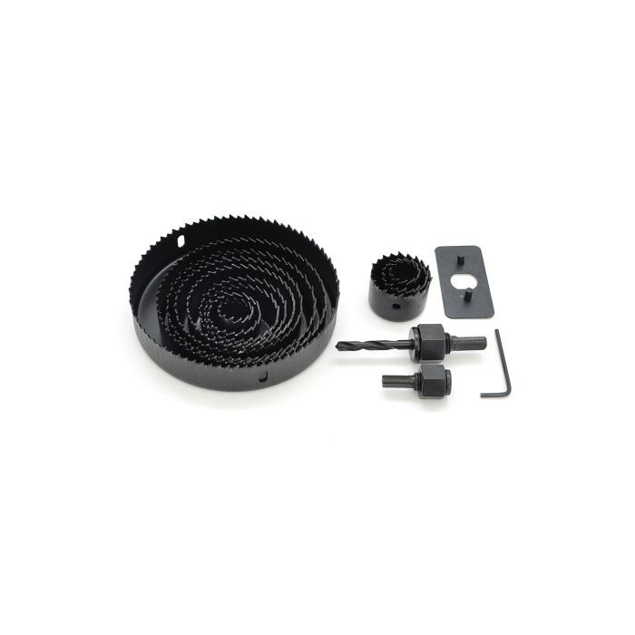 Коронка YOSO корончатых для гипсокартона, дереву YOSO-16; 19-127мм, 16 шт (YT24196) изображение 2