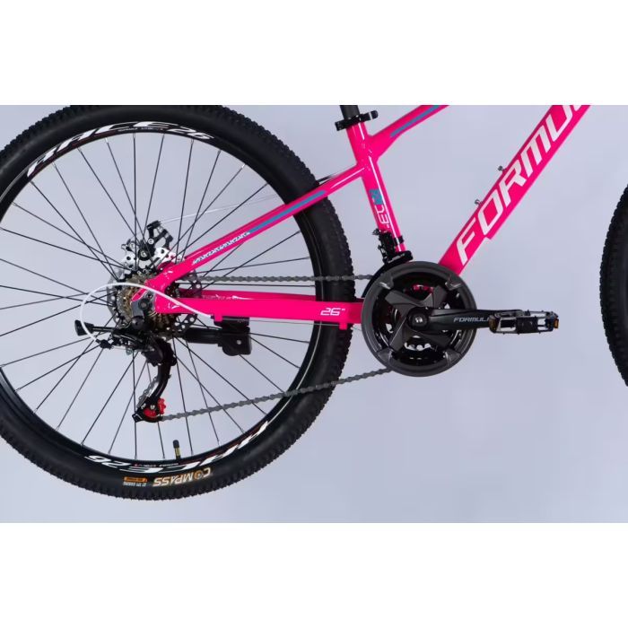 Велосипед Formula 26" MOTION DD рама-13" AL 2026 рожевий з білим (OPS-FR-26-810) изображение 5