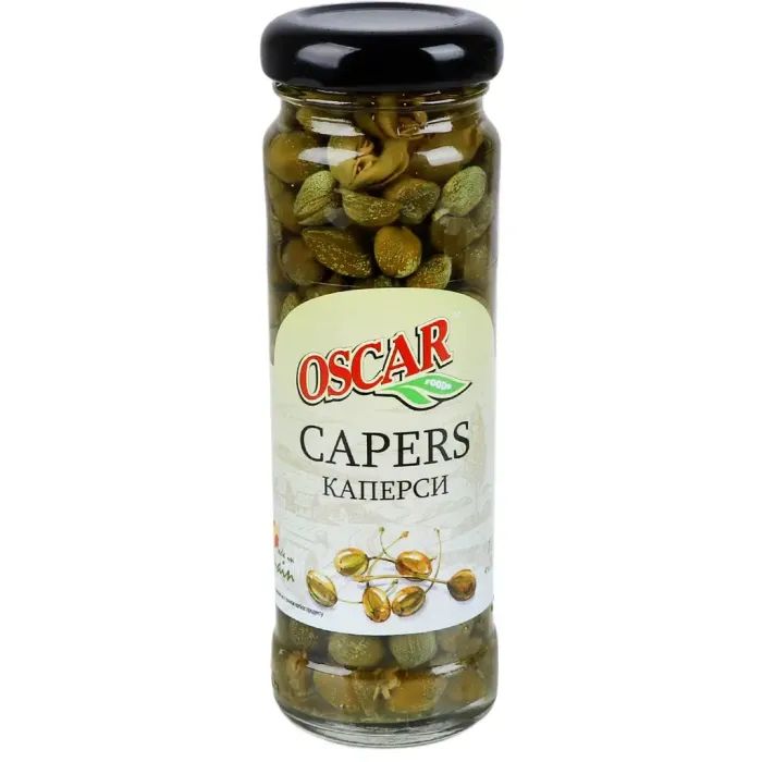 Овощная консервация Oscar foods Каперсы 100 г (4820271380078)
