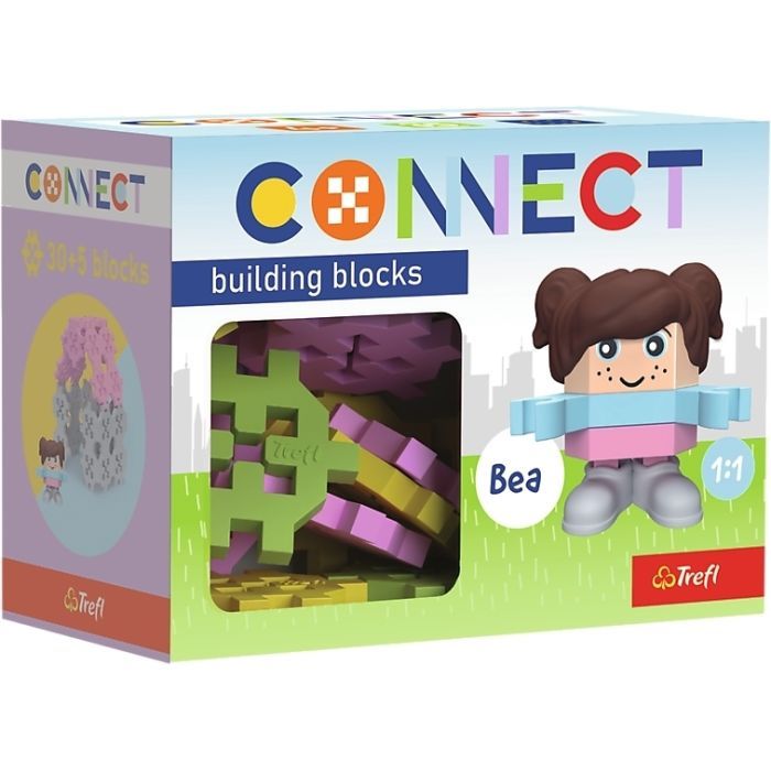 Конструктор Trefl Connect с игровой фигуркой Bea 35 деталей (5900511620047)