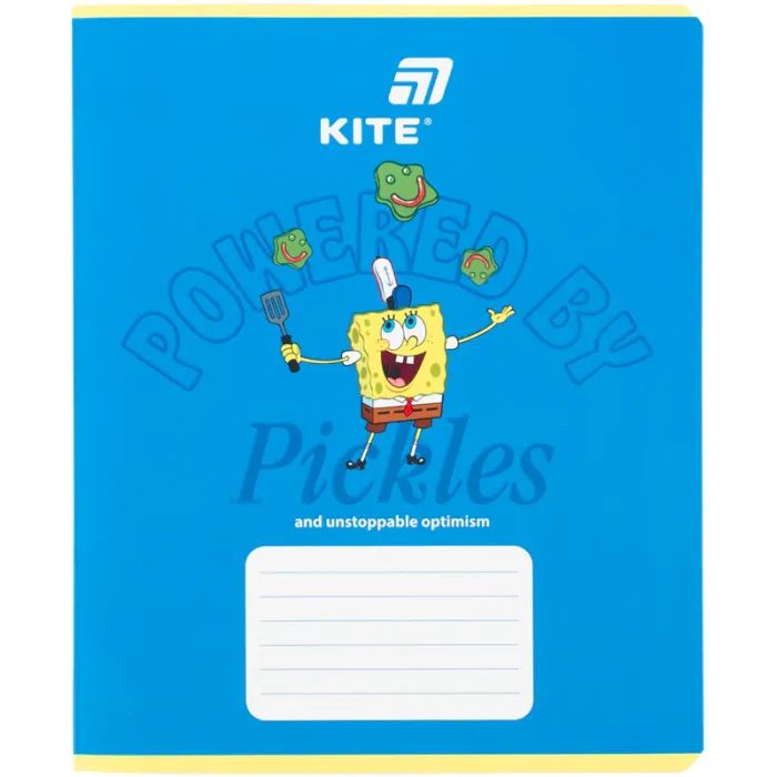 Зошит Kite Sponge Bob, 18 аркушів, клітинка (SB26-236) зображення 11