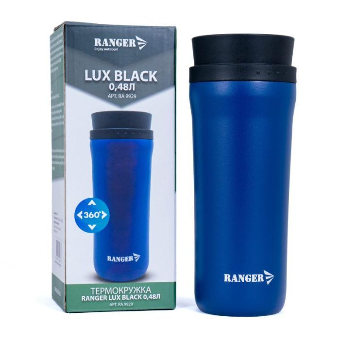 Термокружка Ranger Lux 0,48 L Green (RA9928) изображение 2
