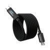 Дата кабель USB-C to USB-C 1.2m PD100W digital display silicone Choetech (XCC-1064) зображення 2