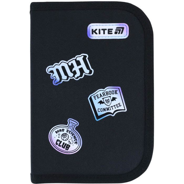Пенал Kite Monster High 622, без наповнення, 1 відділення, 2 відвороти (MH26-622) зображення 2