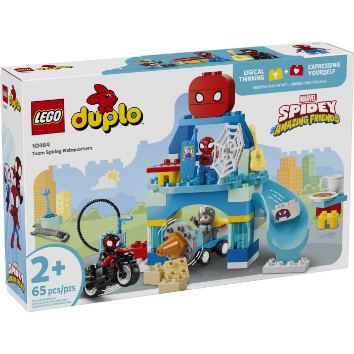 Конструктор LEGO DUPLO Штаб-квартира команды Паука (10464)