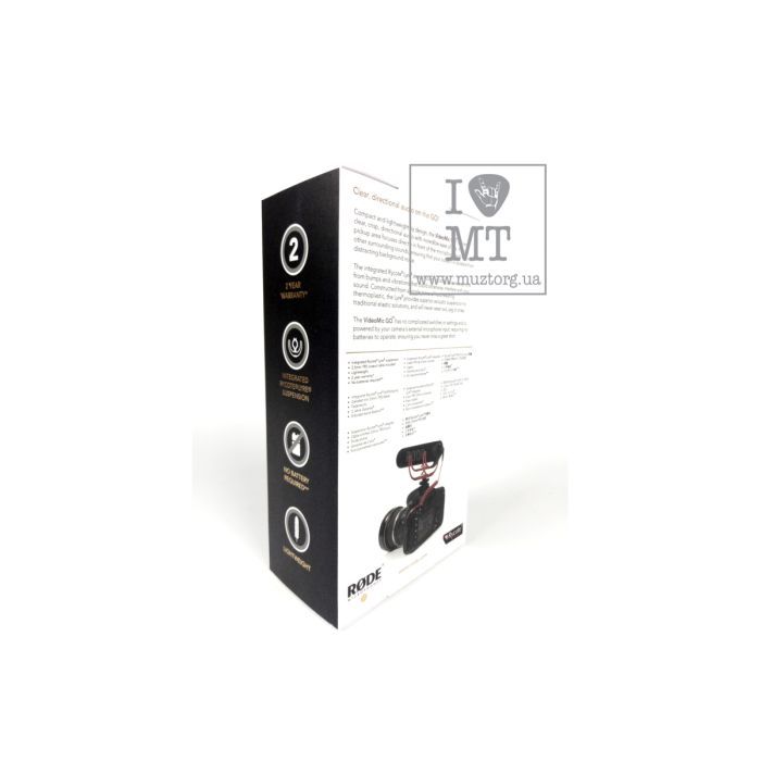 Микрофон Rode VideoMic Go (218657) изображение 14