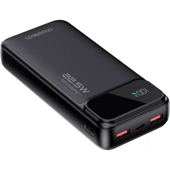 Батарея универсальная Choetech 20000mAh, PD/22.5W, QC/3.0, AFC Samsung, LED (B729) изображение 2