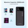 Батарея универсальная Choetech 20000mAh, PD/22.5W, QC/3.0, AFC Samsung, LED (B729) изображение 4
