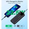 Батарея универсальная Choetech 20000mAh, PD/22.5W, QC/3.0, AFC Samsung, LED (B729) изображение 6