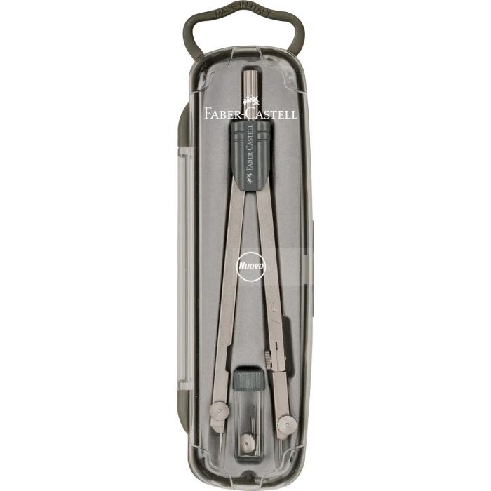 Циркуль Faber-Castell Compass brass «School», диаметр до 380 мм (31684)