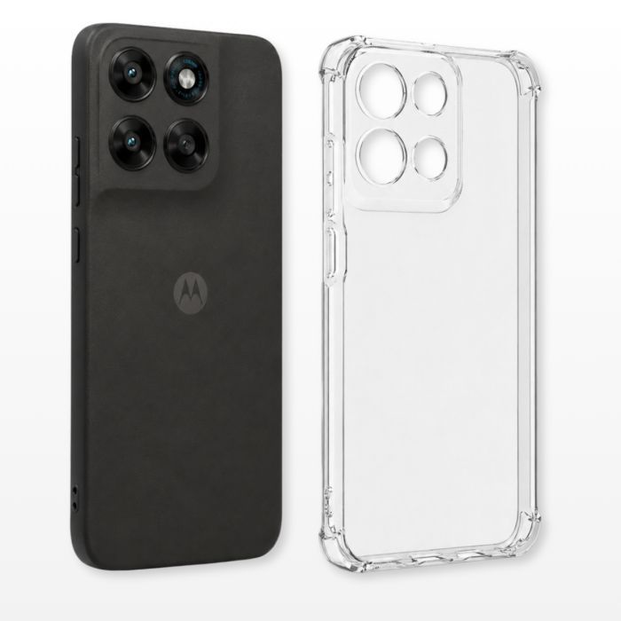 Чохол до мобільного телефона BeCover Anti-Shock Motorola Moto G77 Transparent (715700) зображення 3