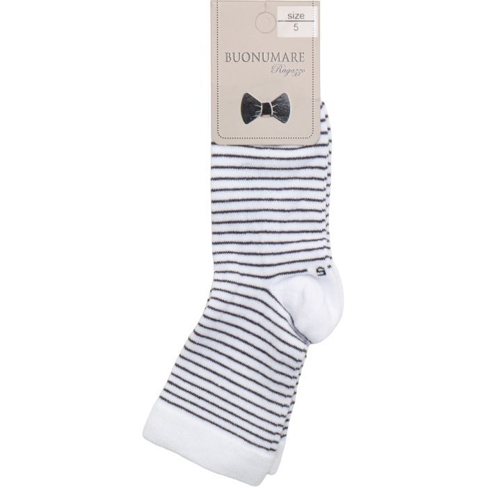 Носки детские BNM в полоску (M0C0101-1052-5-whitegray)