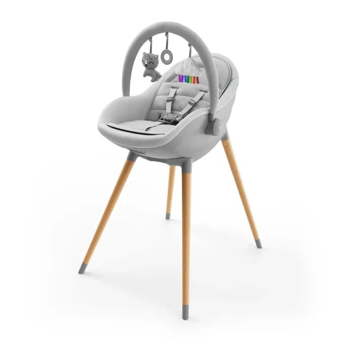 Стілець для годування Kinderkraft 2 в 1 Fini Up Beige (5902533930104)