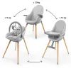 Стілець для годування Kinderkraft 2 в 1 Fini Up Grey (5902533930111) зображення 6