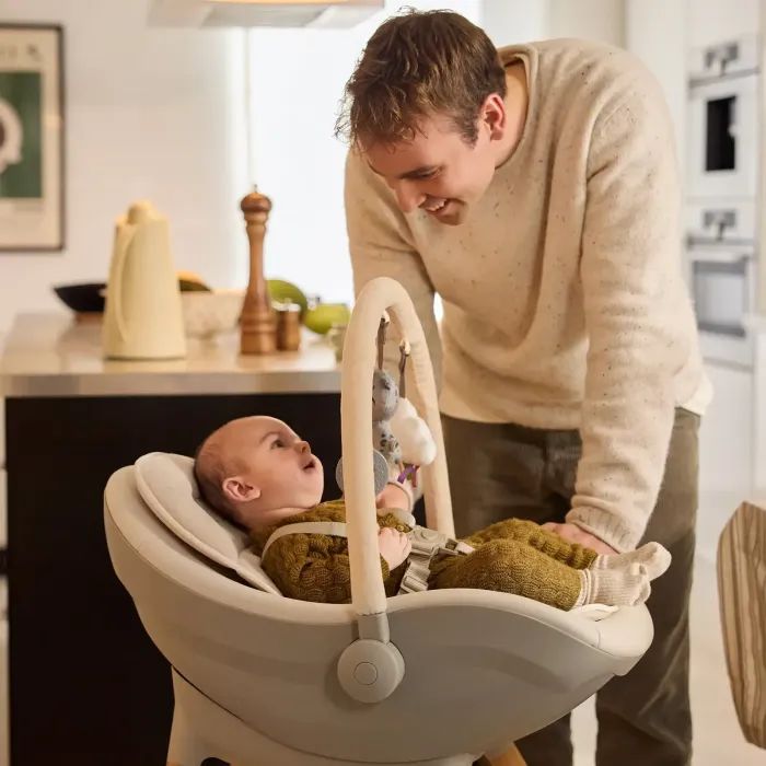 Стілець для годування Kinderkraft 2 в 1 Fini Up Beige (5902533930104) зображення 9