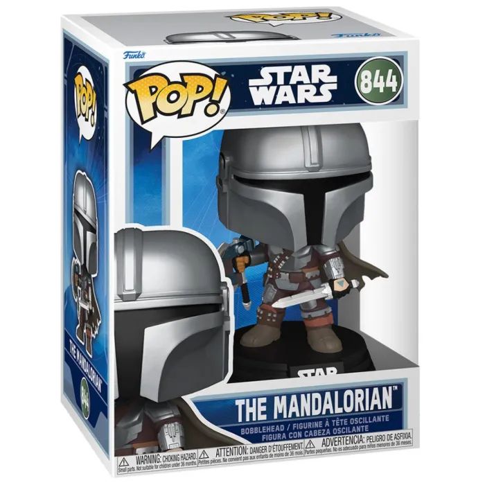 Фигурка Funko Pop серії Мандалорець і Ґроґу - Мандалорець зі зброєю (90824) изображение 2