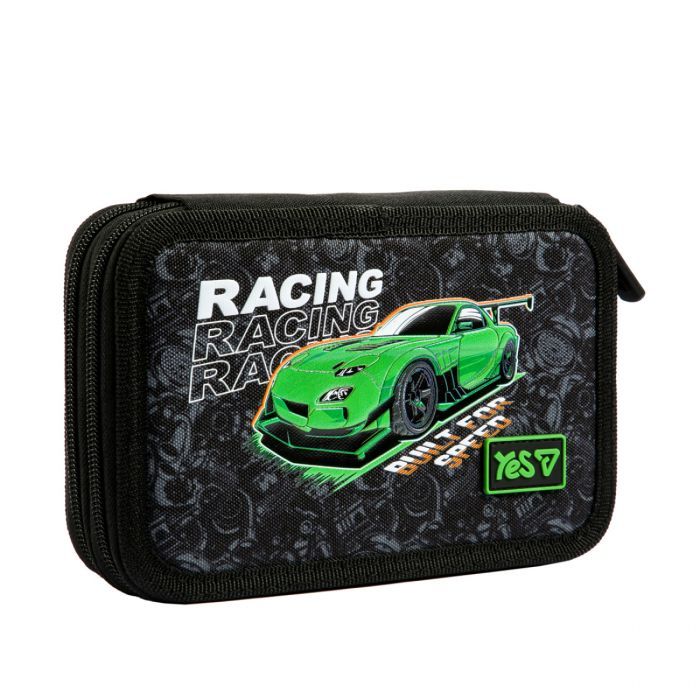 Пенал Yes твердий подвійний Racing Life HP-01 (533715) изображение 2