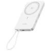 Батарея універсальна Ugreen 10000mAh 30W 1xUSB-C + 15W Magnetic Wireless + cable USB-C white (75983B) зображення 5