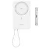 Батарея універсальна Ugreen 10000mAh 30W 1xUSB-C + 15W Magnetic Wireless + cable USB-C white (75983B) зображення 7
