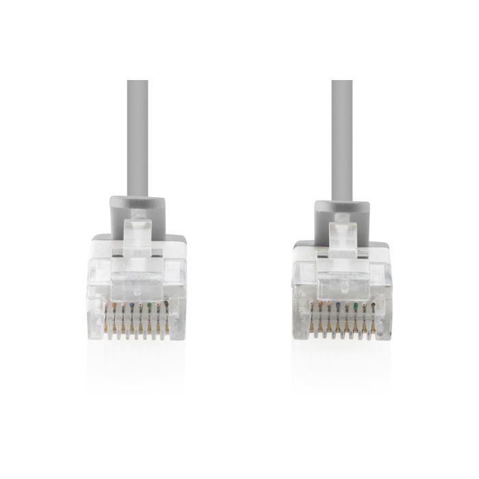 Патч-корд 0.3м, UTP, cat.6, Sliim, AWG 32/7, Cu, LSZH, grey Digitus (DK-1618-003S) изображение 6