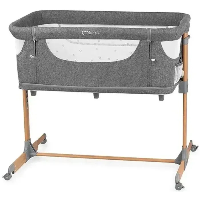 Кроватка MoMi приставное SMART BED, gray (LOZE00002)