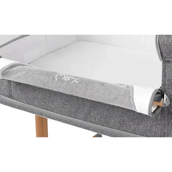 Кроватка MoMi приставное SMART BED, beige (LOZE00001) изображение 5