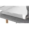 Кроватка MoMi приставное SMART BED, gray (LOZE00002) изображение 5