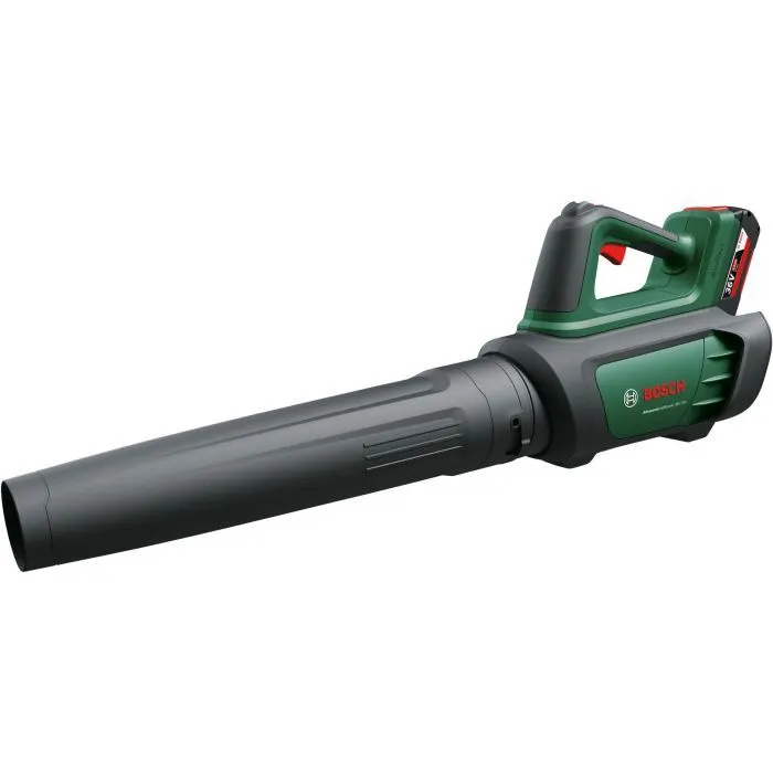 Воздуходувка Bosch AdvancedLeafBlower 36V-750, 36V, 2Ah, ЗУ, 200км/час, 3.5кг (0.600.8C6.000)