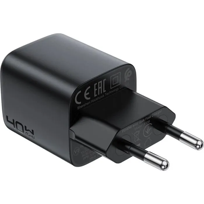 Зарядное устройство Acefast A136 USB-C PD40W GaN black (6974316286233) изображение 3