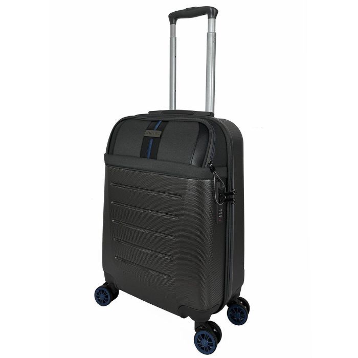 Чемодан Semi Line 28" (L) Dark Brown/Blue Line (T5736-3) (DAS303805)
