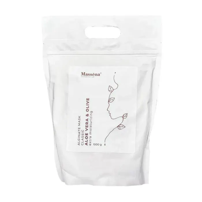 Маска для лица Massena Alginate Mask Aloe Vera & Oil 1000 г (3354495013951)