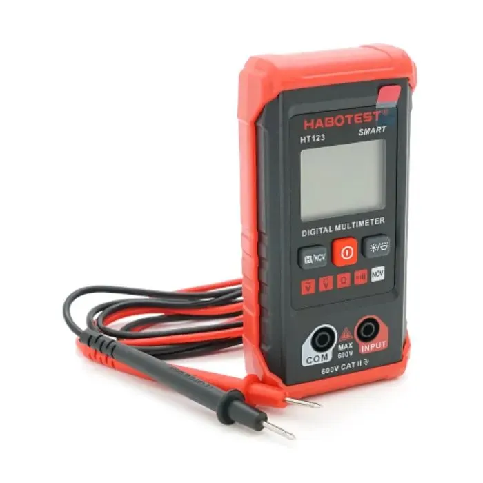 Цифровий мультиметр Habotest HT-123, V, Ω, без батарейок (HT-123/1) зображення 4