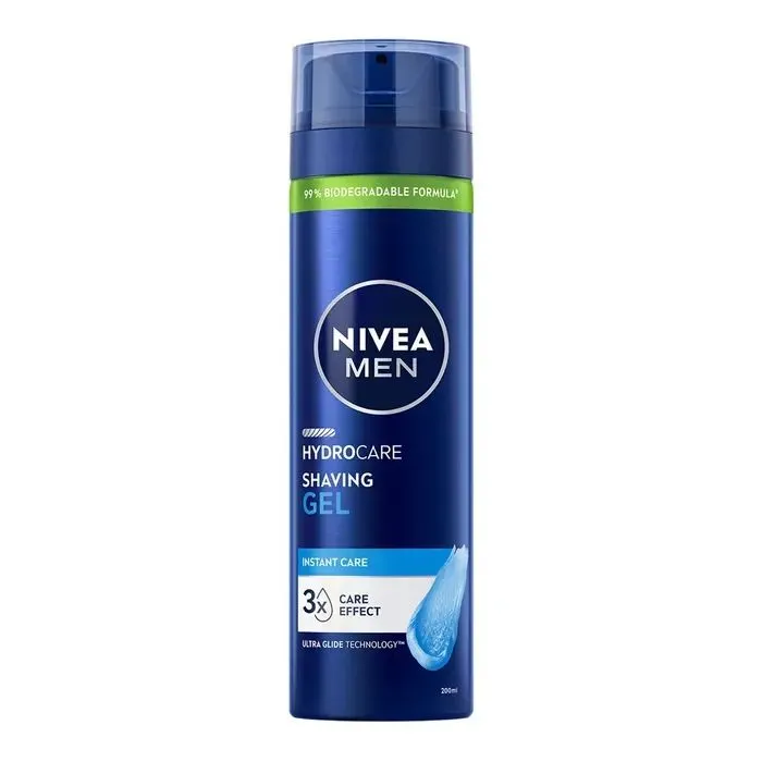 Гель для бритья Nivea MEN Hydrocare Shaving Gel 200 мл (5900017102825)