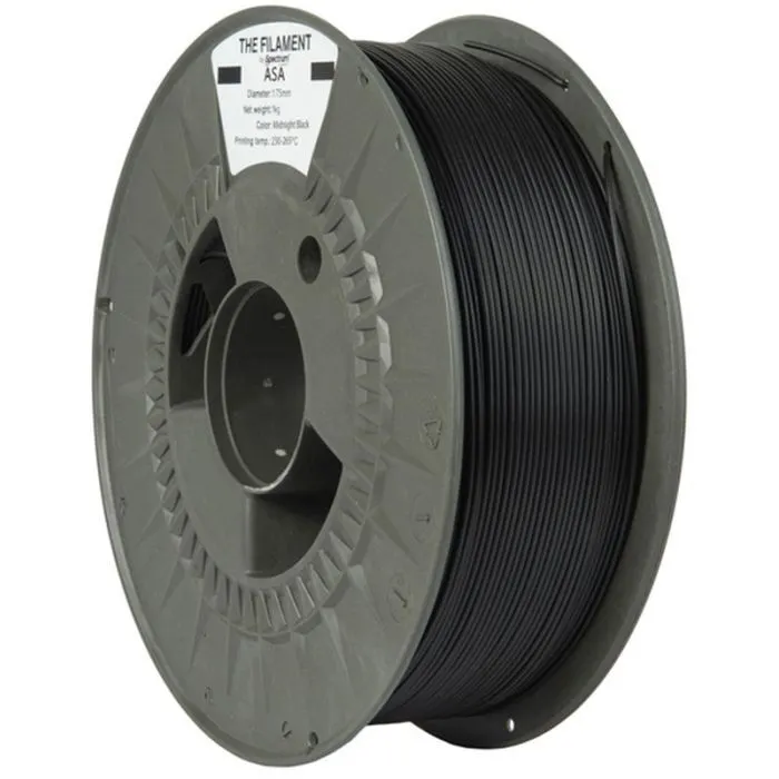 Пластик для 3D-принтера The Filament ASA 1.75mm 1kg Black, Midnight (TF-24214)