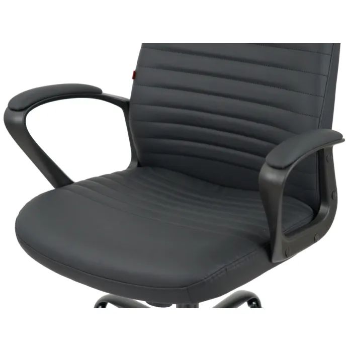 Офісне крісло Аклас Черемош, KD Tex TILT, 1705B-26 Black-Gray (00179832) зображення 8