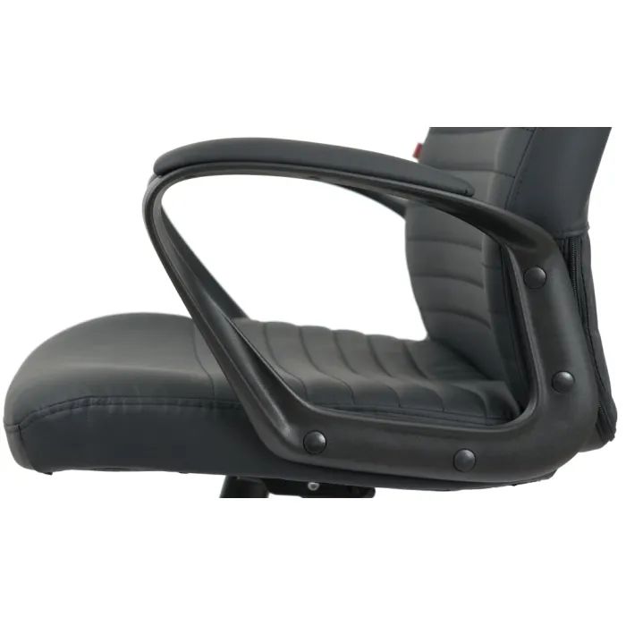 Офісне крісло Аклас Черемош, KD Tex TILT, 1705B-26 Black-Gray (00179832) зображення 9