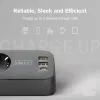 Мережевий фільтр живлення Digitus 3 розетки, 2xUSB-A, 1xUSB-C,1.5м, Black (DA-70625) зображення 7