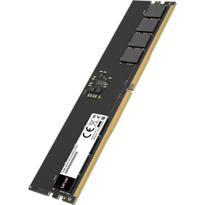 Модуль пам'яті для комп'ютера DDR5 16GB 5600 MHz Black Lexar (LD5U16G56C46ST-BGS) зображення 2
