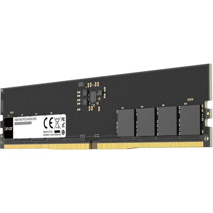 Модуль пам'яті для комп'ютера DDR5 16GB 5600 MHz Black Lexar (LD5U16G56C46ST-BGS) зображення 4