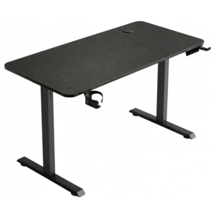 Комп'ютерний стіл GT Racer TY-1451 Dark Gray (TY-1451 (140x60x71-116) Dark Gray)