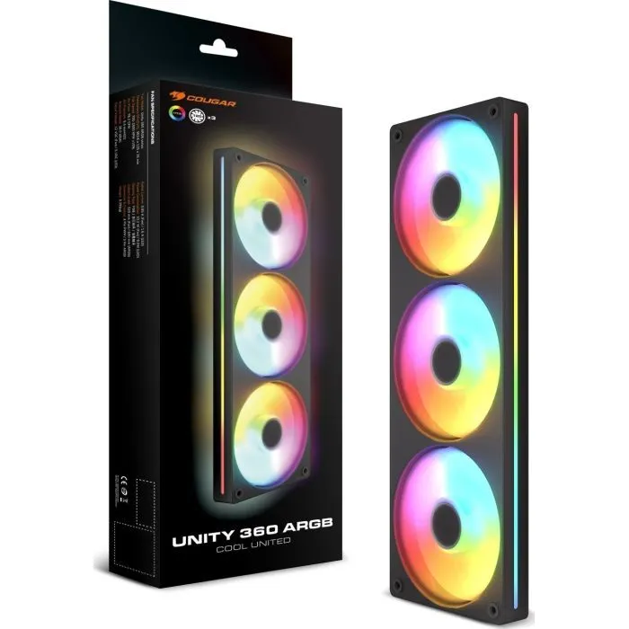 Система жидкостного охлаждения Cougar UNITY 360-RB ARGB изображение 5