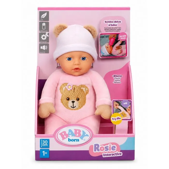 Лялька Baby Born інтерактивна Розі 30 см (840481) зображення 2