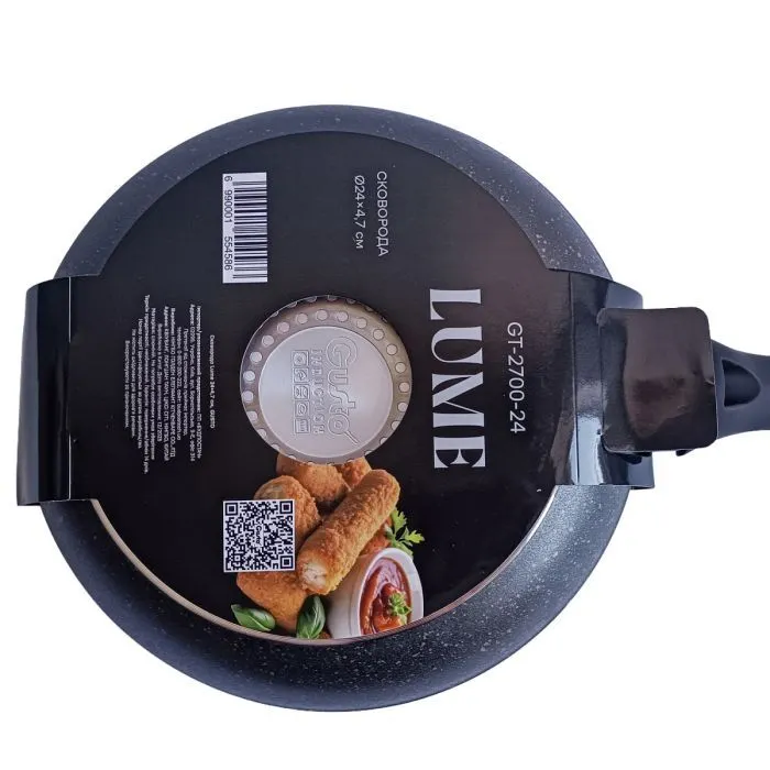 Сковорода Gusto Lume 24х4,7см (GT-2700-24) зображення 4